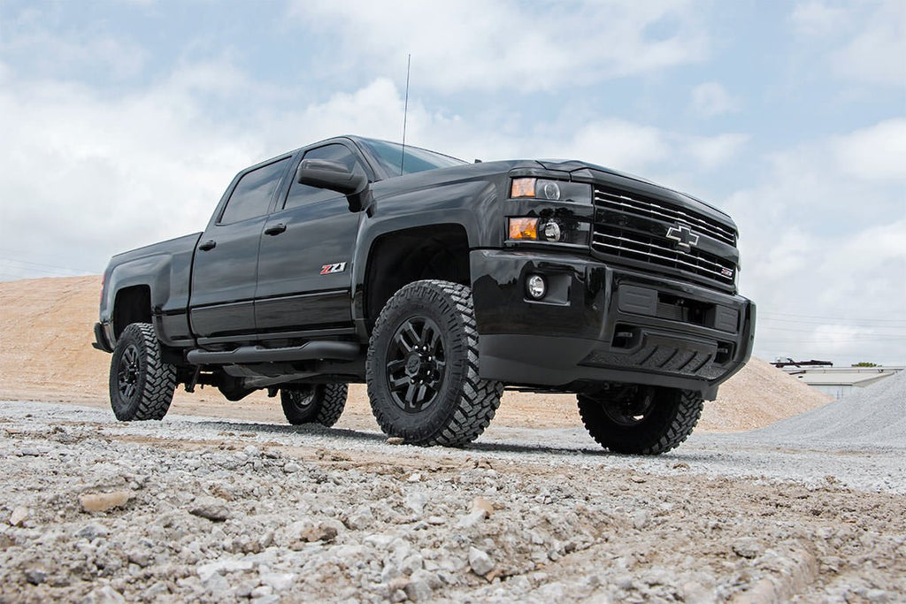 Rough Country Lift Kits 3.5 Inch Suspension Lift Kit w/Vertex Shocks 11-19 2500/3500HD Rough Country - 95950