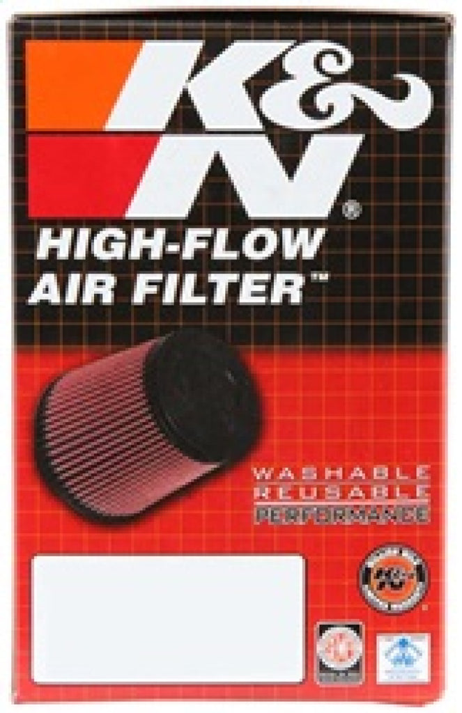 K&N Engineering Air Filters - Universal Fit K&N Filter Universal Rubber Filter 2-9/16in Flange, 4-1/2in OD-B, 4-5/16in OD-T, 5 inch Height
