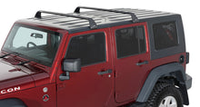 Load image into Gallery viewer, Rhino-Rack Roof Rack Rhino-Rack 07-22 Jeep Wrangler JK/JL 4 Door Hard Top Vortex SG 2 Bar Roof Rack - Black