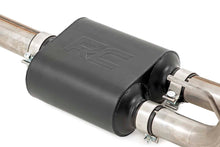 Load image into Gallery viewer, Rough Country Exhaust Dual Cat-Back Exhaust System w/ Black Tips 99-06 GM 1500 Ext Cab / Short Bed 4.8L / 5.3L Rough Country - 96005