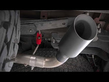 Load image into Gallery viewer, Rough Country Cat Back Exhaust Dual Cat-Back Exhaust System w/Black Tips 09-13 Silverado/Sierra 1500 4.8L/5.3L Rough Country - 96008