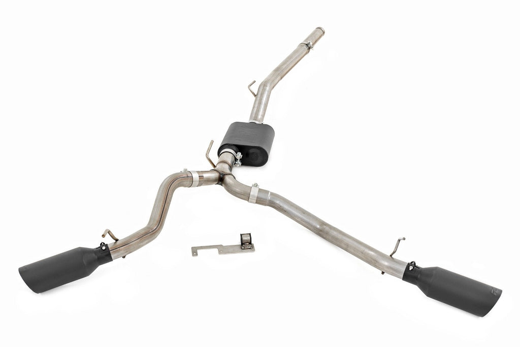 Rough Country Exhaust Performance Cat-Back Exhaust 3.6L Jeep Gladiator JT 4WD (20-22) Rough Country - 96015