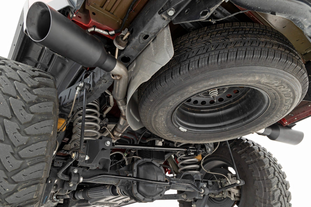 Rough Country Exhaust Performance Cat-Back Exhaust 3.6L Jeep Gladiator JT 4WD (20-22) Rough Country - 96015