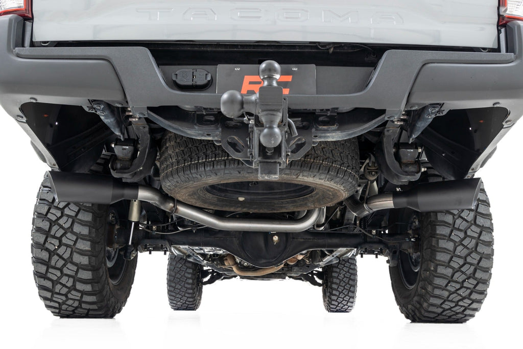 Rough Country Exhaust Performance Cat-Back Exhaust 3.5L Toyota Tacoma 2WD/4WD (16-23) Rough Country - 96016