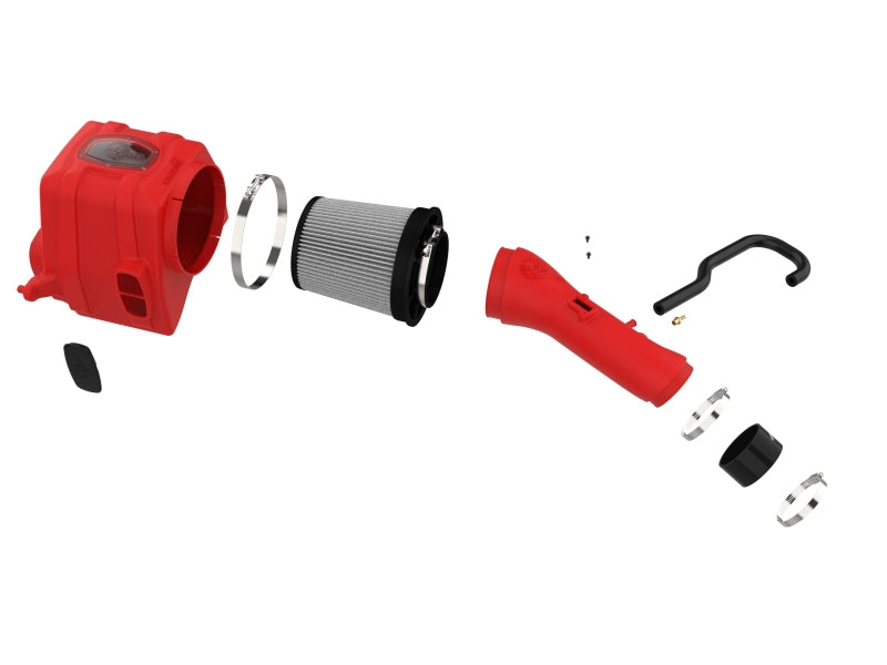 aFe Cold Air Intakes aFe 07-21 Toyota Tundra V8 5.7L Momentum GT Red Edition Cold Air Intake System w/ Pro DRY S Filter