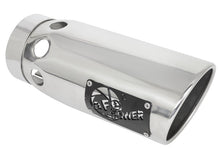 Load image into Gallery viewer, aFe Catback aFe Large Bore-HD 5 IN 409 SS DPF-Back Exhaust System w/Polished Tip 20-21 GM Truck V8-6.6L