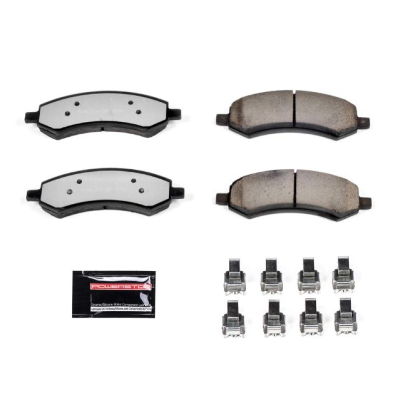 PowerStop Brake Pads - Performance Power Stop 07-09 Chrysler Aspen Front Z36 Truck & Tow Brake Pads w/Hardware
