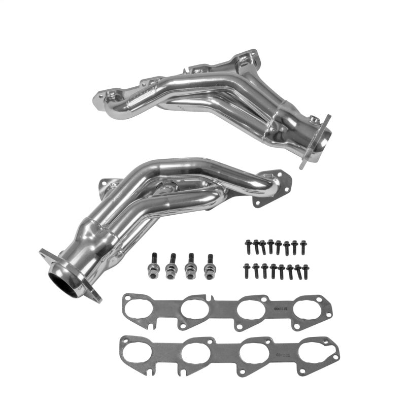 BBK Headers & Manifolds BBK 11-20 Dodge Challenger Hemi 6.4L Shorty Tuned Length Exhaust Headers - 1-7/8in Silver Ceramic