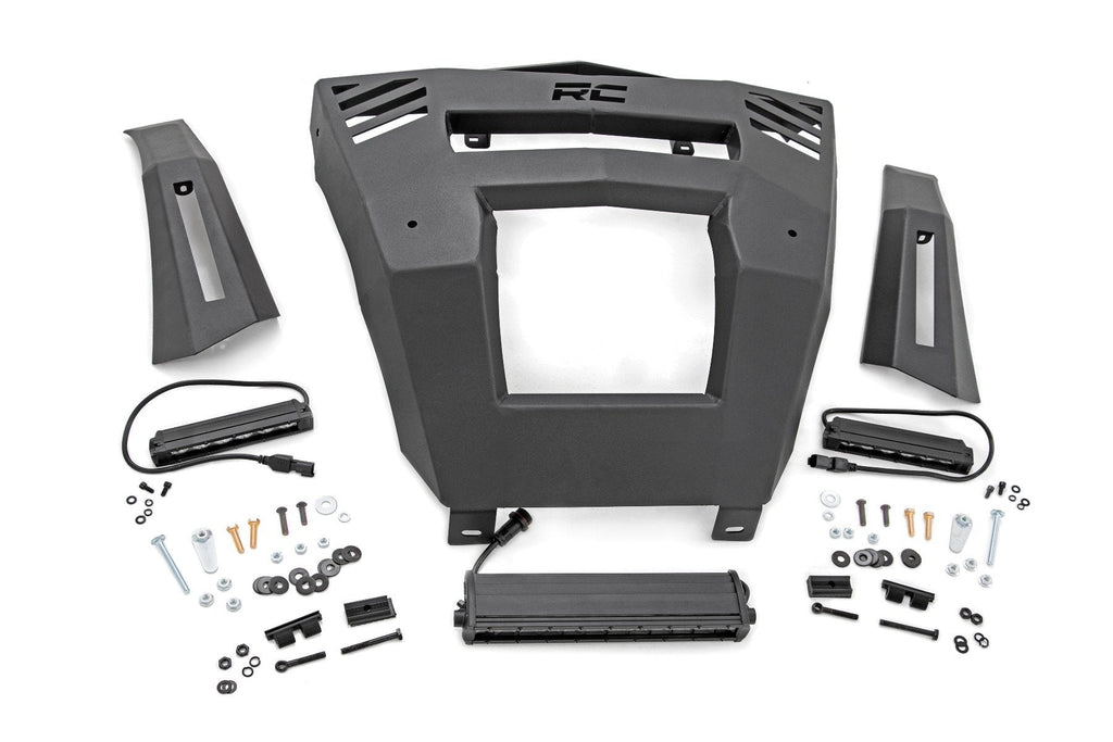 Rough Country Front Bumpers Front Bumper with 12 Inch and 6 Inch Pair Combo 16-22 Can-Am Defender Rough Country - 97069
