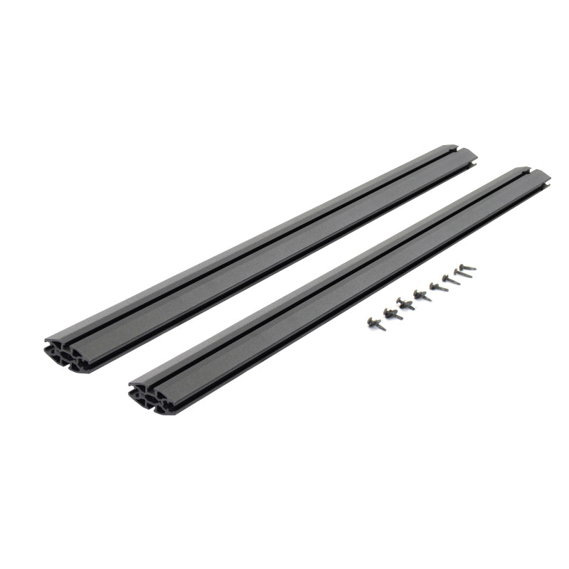 Go Rhino Truck Bed Rack Go Rhino Universal XRS 37 3/4 Cross Rail Accessory Set - Tex. Black