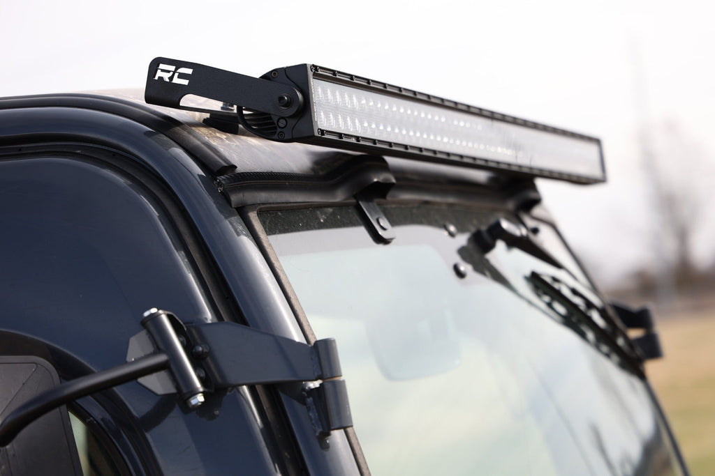 Rough Country LED Light Bars 50 Inch Dual Row LED Light Kit Black Series Front Facing 14-22 Kubota RTV-X1100/RTV-X900 Diesel Rough Country - 98003
