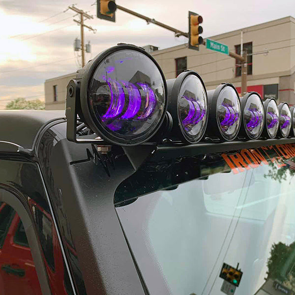 Quake LED Light Bar Mounting Kit Use a said Perch to mount and rotate a POD to create a wider beam of Light - QLB980