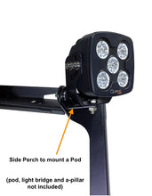 Load image into Gallery viewer, Quake LED Light Bar Mounting Kit Use a said Perch to mount and rotate a POD to create a wider beam of Light - QLB980