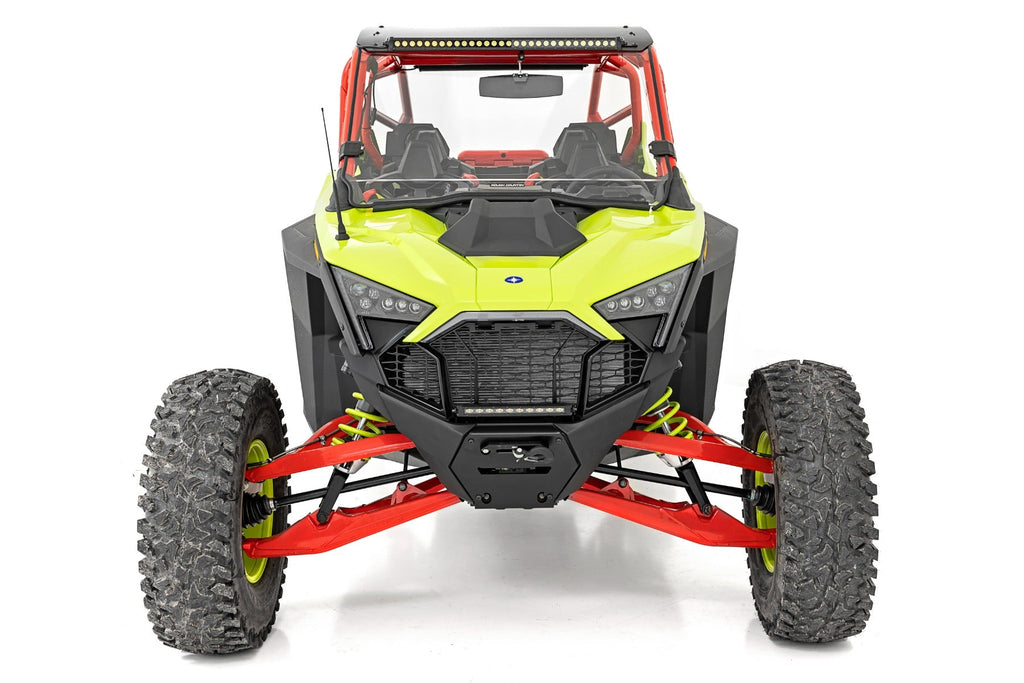 Rough Country Windshield Full Windshield Scratch Resistant Bolt On Roof Polaris RZR Pro R/RZR Pro R 4 (2022) Rough Country - 98102210