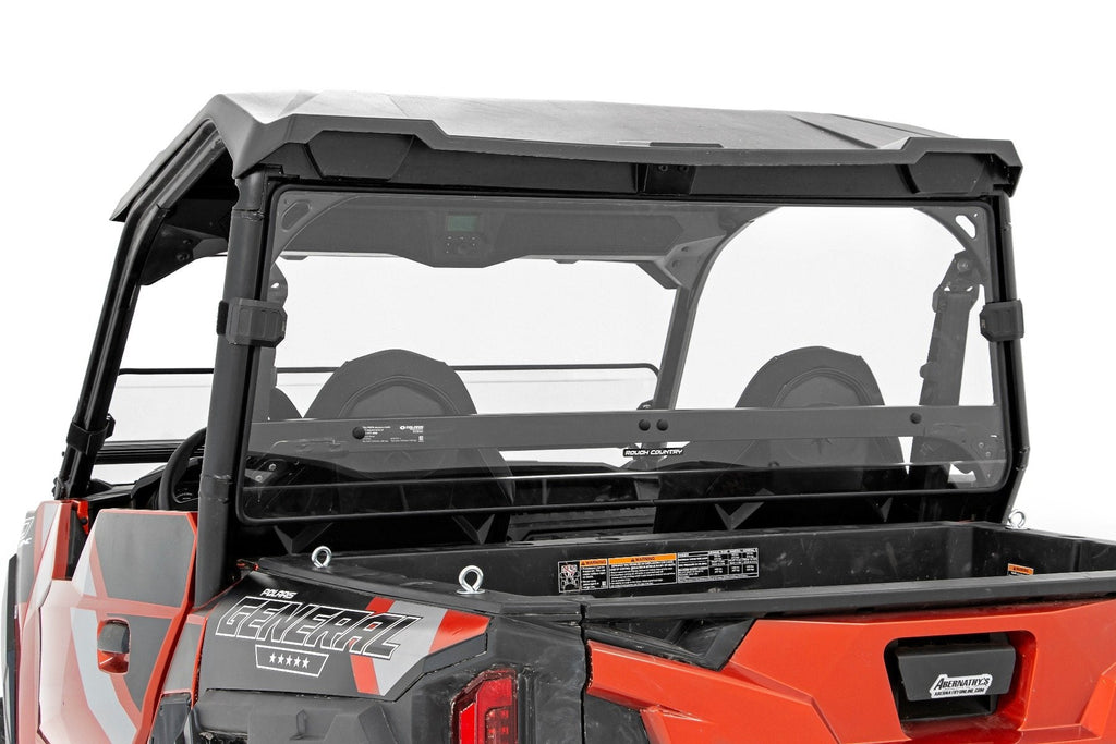 Rough Country Windshield Scratch Resistant Rear Windshield (16-20 Polaris General) Rough Country - 98162012