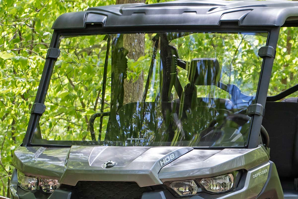 Rough Country Windshield Scratch Resistant Full Windshield 16-20 Can-Am Defender Rough Country - 98162030