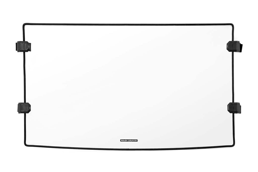 Rough Country Windshield Scratch Resistant Full Windshield 16-20 Can-Am Defender Rough Country - 98162030