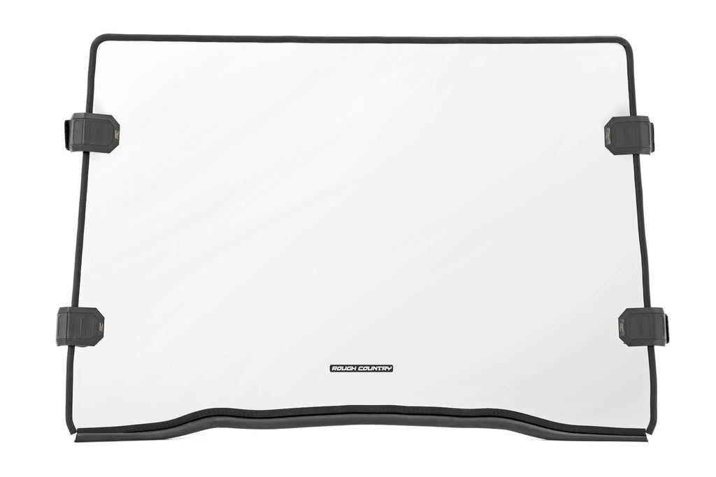 Rough Country Windshield Polaris Scratch Resistant Full Windshield (14-19 RZR 900/1000XP) Rough Country - 98182010