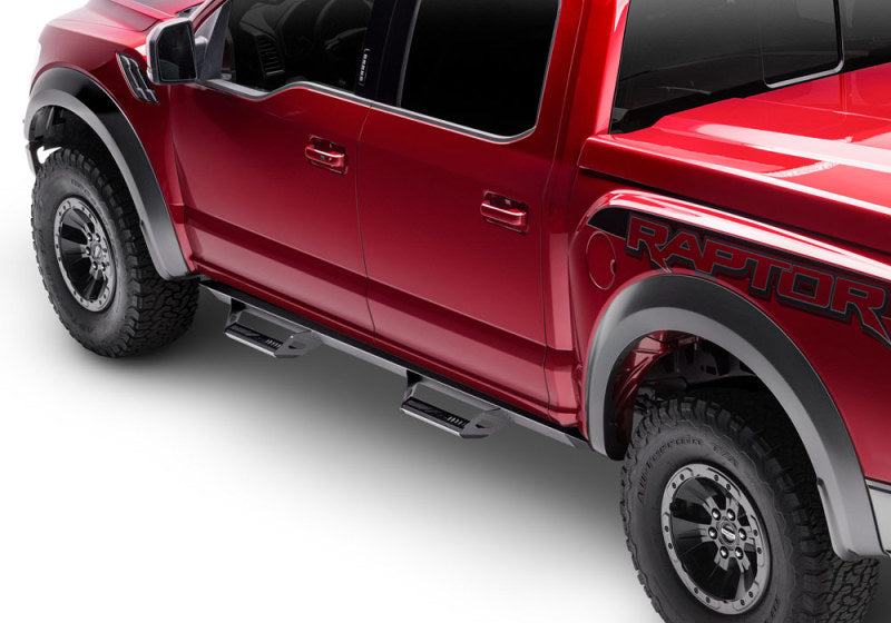 N-Fab Nerf Bars N-Fab 2022 Toyota Tundra Crew Max Cab All Beds SRW Predator Pro Steps Textured Black w/o Bed Access