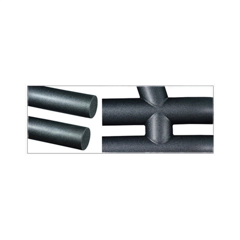 Rugged Ridge Bumper Accessories Rugged Ridge 3-In Dbl Tube Front Bumper w/ Hoop 76-06 CJ / Jeep Wrangler