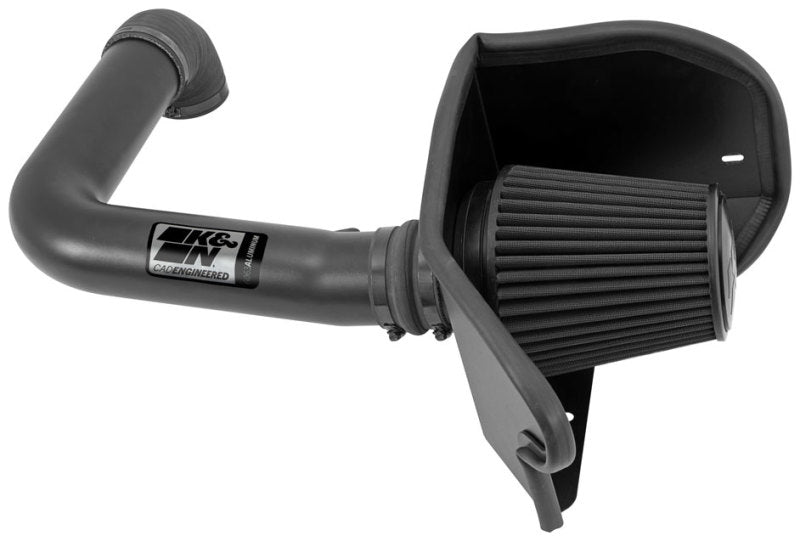 K&N Engineering Cold Air Intakes K&N 04-08 Ford F150 V8-5.4L/04-07 Ford Lobo 5.4L V8 Blackhawk Perf Intake Kit