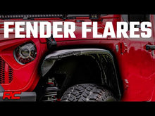 Load image into Gallery viewer, Rough Country Fender Flares High Clearance LED Flat Fender Flare Kit UV Treated Jeep Wrangler JL (18-23) Rough Country - 99036