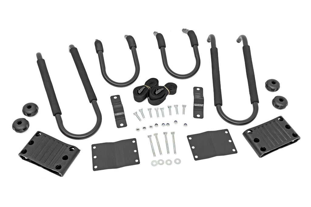 Rough Country Roof Rack Kayak Roof Rack Bracket Kit Universal Rough Country - 99055