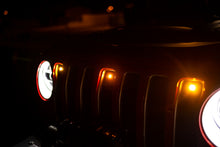 Load image into Gallery viewer, DV8 Offroad Grilles DV8 Offroad 2018+ Jeep JL Grill Amber Marker Lights
