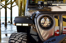 Load image into Gallery viewer, Quake LED Turn Signal Light Jeep JL Fender Chop Kit DRL Switchback Turn Signal And Side Marker Light - QTE991