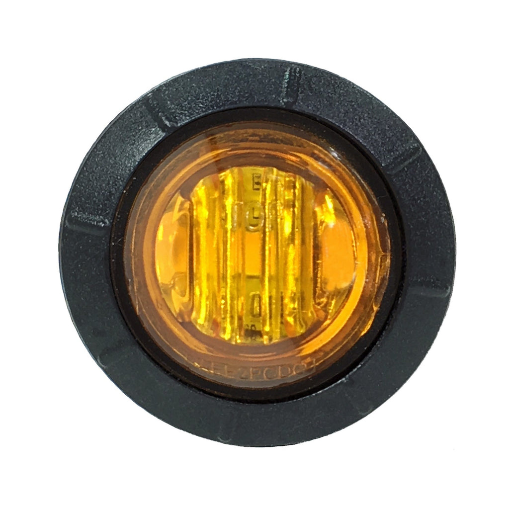Quake LED Side Marker Light Amber Side Marker Lamp 6 Pack - QAF996