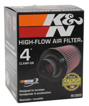Load image into Gallery viewer, K&amp;N Engineering Air Filters - Universal Fit K&amp;N Universal Air Filter (4in. Flange / 6in. Base OD / 4-5/8in. Top OD / 6in. Height)
