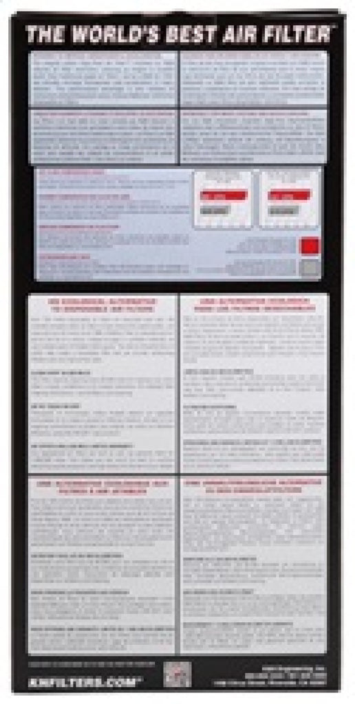 K&N Engineering Air Filters - Drop In K&N 07-09+ Mini Cooper S R56 Drop In Air Filter