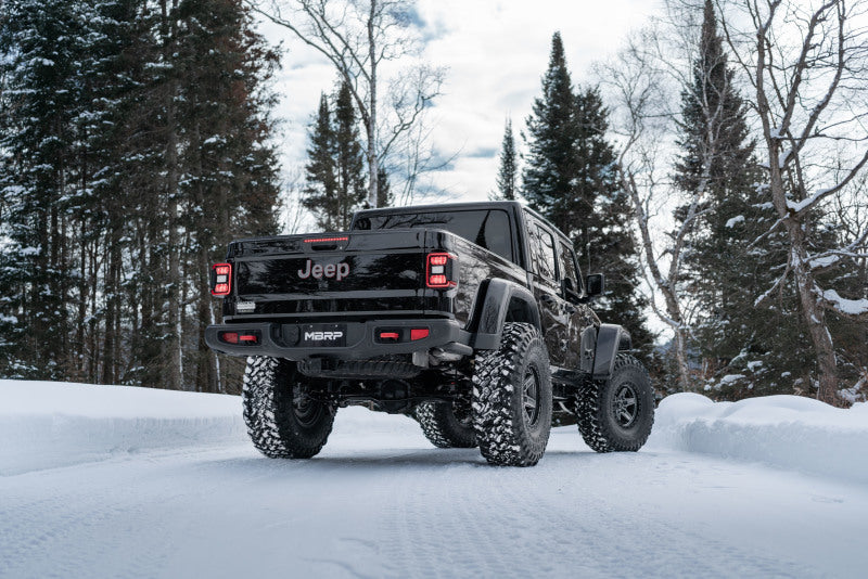 MBRP DPF Back MBRP 2021+ JEEP Gladiator JT 3.0L EcoDiesel XP Series T304SS 3in Filter Back w/ Rear Turn Down