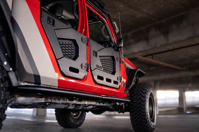 DV8 Offroad Doors DV8 Offroad 18-22 Jeep Wrangler JL/JT Spec Series Half Doors - Rear Set