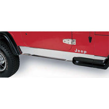 Load image into Gallery viewer, Rugged Ridge Rocker Arms Rugged Ridge 97-06 Jeep Wrangler TJ Stainless Steel Rocker Panel Cover