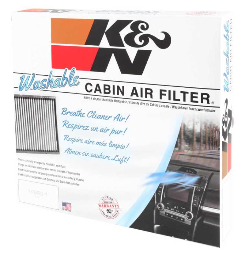 K&N Engineering Cabin Air Filters K&N 11-16 Jeep Grand Cherokee / 11-16 Dodge Durango Cabin Air Filter