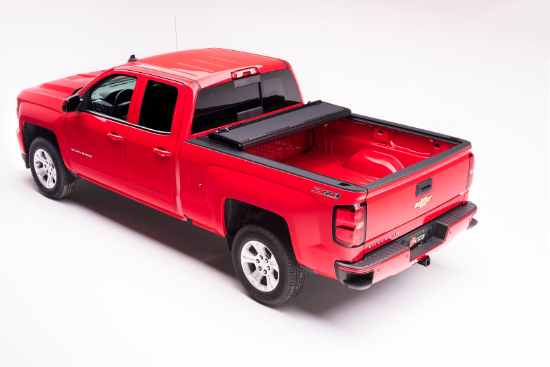 BAK Tonneau Covers - Hard Fold BAK 04-14 Chevy Silverado 1500 5ft 8in Bed BAKFlip MX4 Matte Finish