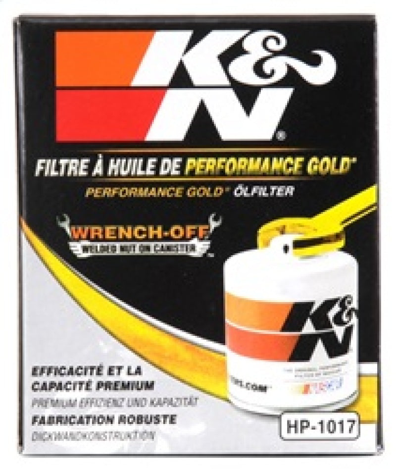 K&N Engineering Oil Filters K&N 3.74inch / 2.98 OD Performance Gold Oil Filter