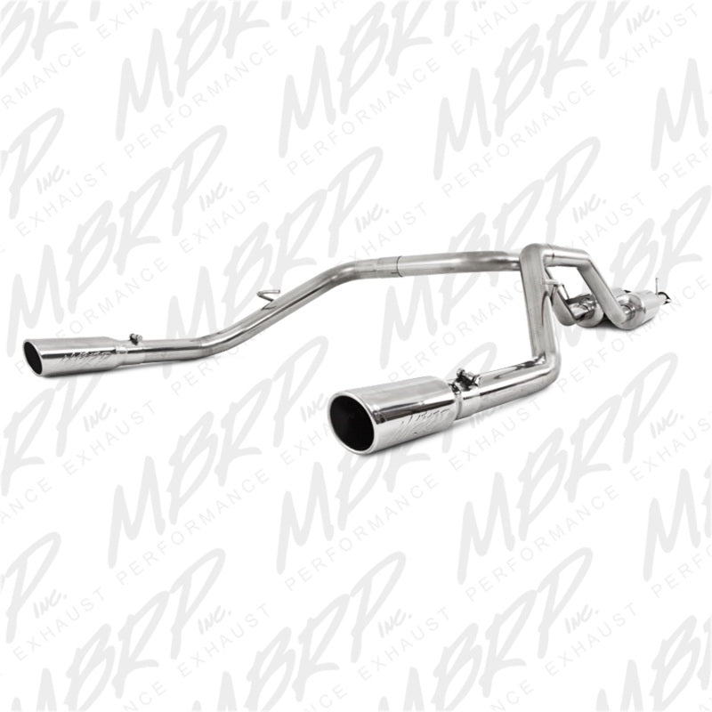 MBRP Catback MBRP 2009-2010 Toyota Tundra 5.7L EC-Std. & SB/CC-SB Cat Back Dual Split Rear