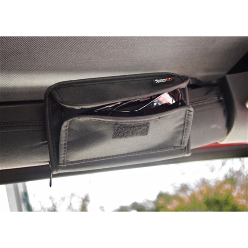 Rugged Ridge Interior Lighting Rugged Ridge Sunglass Holder Storage Pouch 55-19 Jeep CJ / Jeep Wrangler