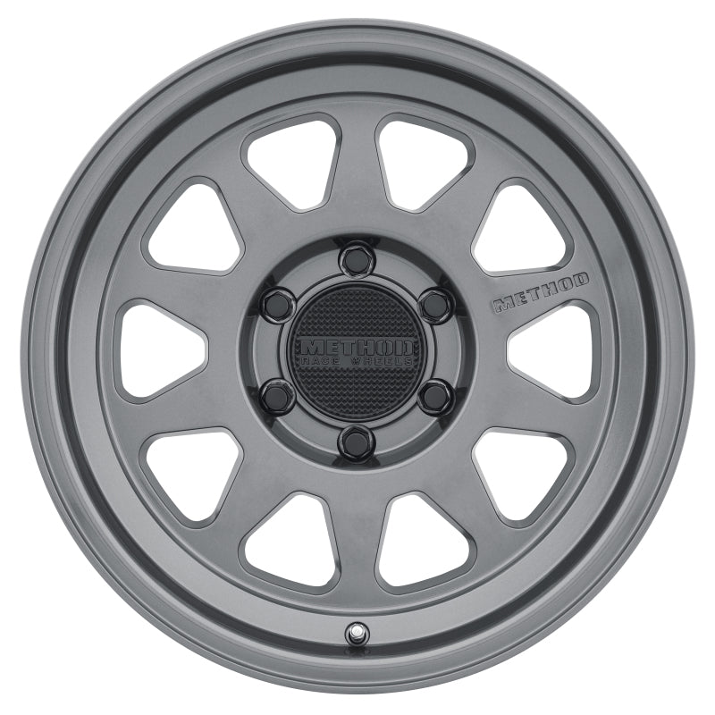 Method Wheels Wheels - Cast Method MR316 17x8.5 0mm Offset 6x5.5 106.25mm CB Gloss Titanium Wheel