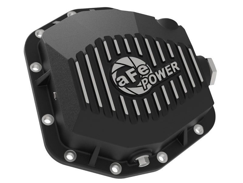 aFe Diff Covers aFe Pro Series Rear Differential Cover Black 2018+ Jeep Wrangler (JL) V6 3.6L (Dana M220)