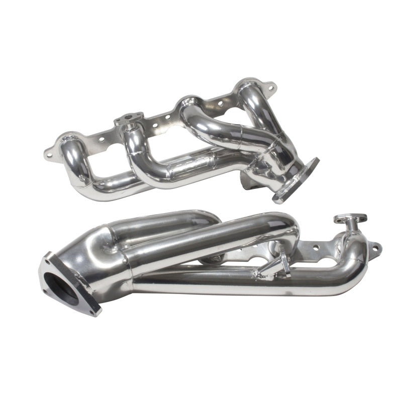 BBK Headers & Manifolds BBK 99-04 GM Truck SUV 4.8 5.3 Shorty Tuned Length Exhaust Headers - 1-3/4 Silver Ceramic