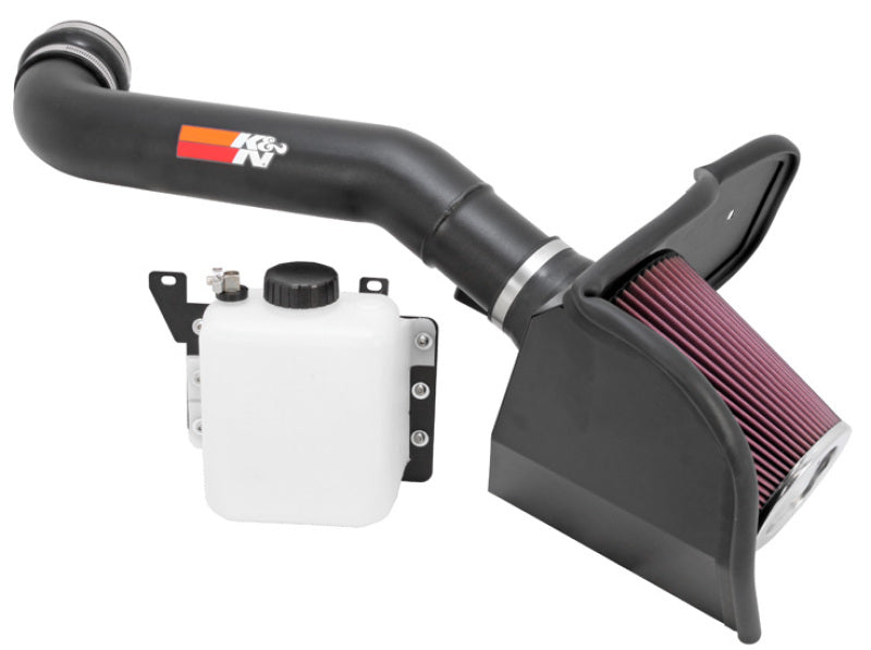 K&N Engineering Cold Air Intakes K&N 10-12 Ford F150 SVT Raptor 6.2L V8 High Flow Performance Intake Kit