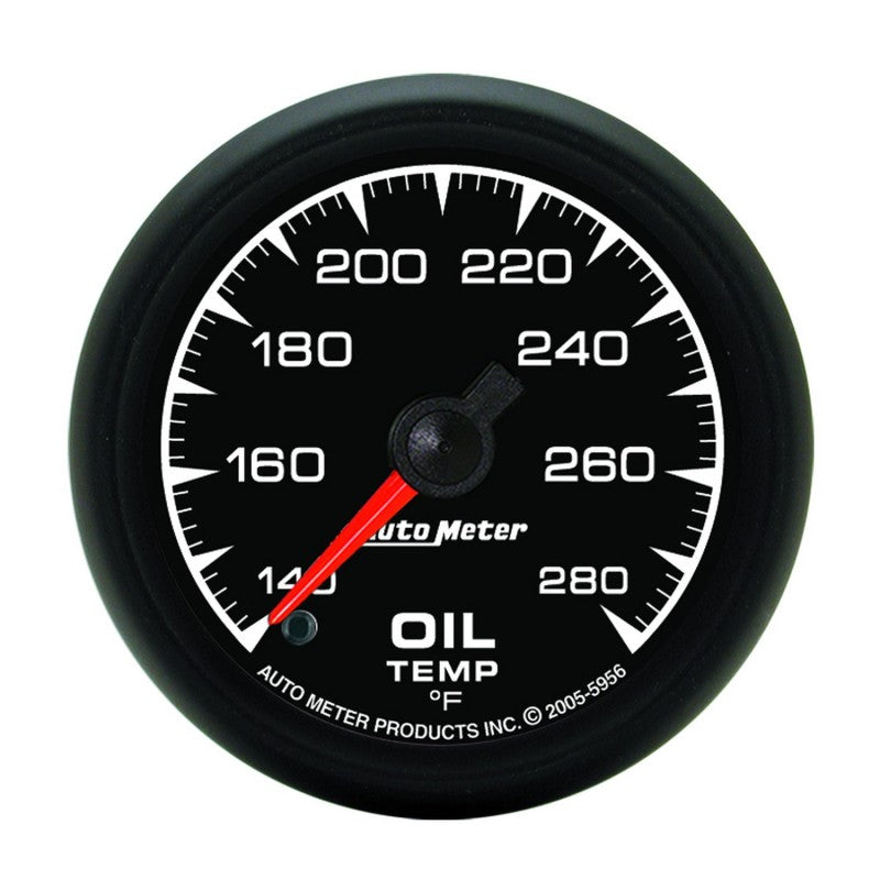 AutoMeter Gauges Autometer ES 52.4mm 140-280 Degree F Oil Temprature Gauge