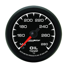 Load image into Gallery viewer, AutoMeter Gauges Autometer ES 52.4mm 140-280 Degree F Oil Temprature Gauge