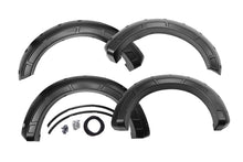 Load image into Gallery viewer, Rough Country Fender Flares Defender Pocket Fender Flares Absolute Black Ford Super Duty (17-22) Rough Country - A-F21112-G1
