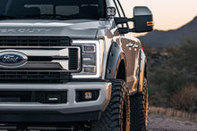 Load image into Gallery viewer, Rough Country Fender Flares Defender Pocket Fender Flares Absolute Black Ford Super Duty (17-22) Rough Country - A-F21112-G1