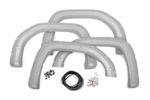 Load image into Gallery viewer, Rough Country Fender Flares Defender Pocket Fender Flares Silver Ice Metallic GMC Sierra 1500 (19-23) Rough Country - A-G11950-GAN
