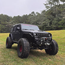 Load image into Gallery viewer, Motobilt Bumper Gladius Frame Chop Bumper with Bull Bar for Jeep JK/JL/JT - fits WARN M8274